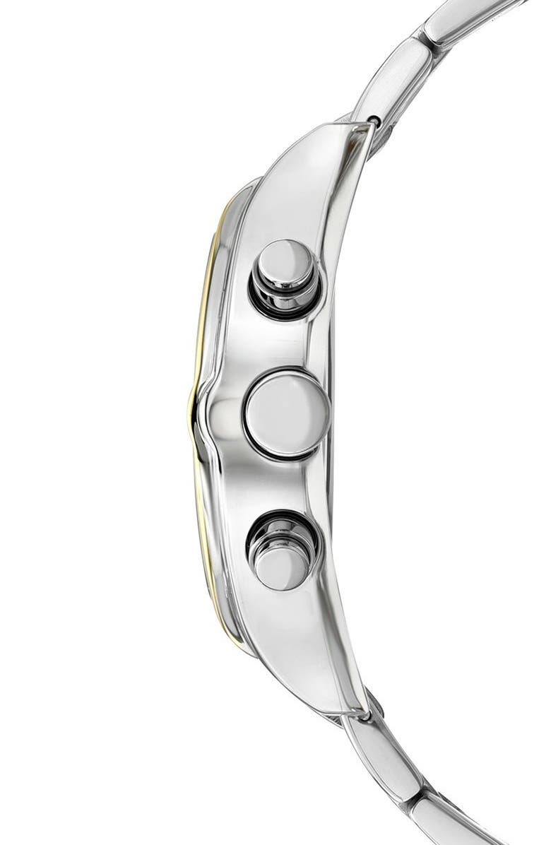 PORSAMO BLEU Roman Chronograph Two-Tone Bracelet Watch, 42mm, Alternate, color, 