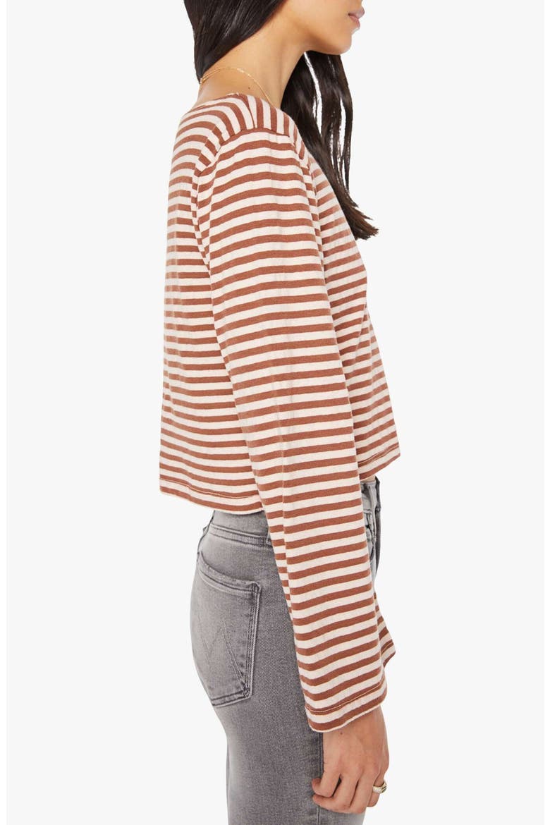 The Skipper Bell Stripe Long Sleeve Cotton T-Shirt, Alternate, color, FROM THE GROUND UP
