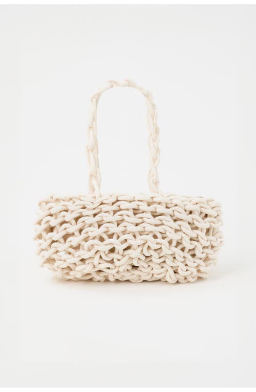 Lamarque Malena Braided Shoulder Bag In Neutral