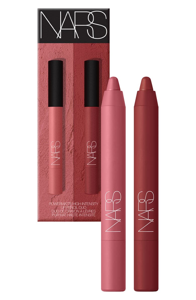 NARS Powermatte High-Intensity Lip Pencil Duo (Nordstrom Exclusive) $60 Value, Main, color,