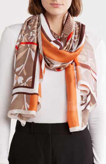 La Fiorentina Abstract Print Scarf