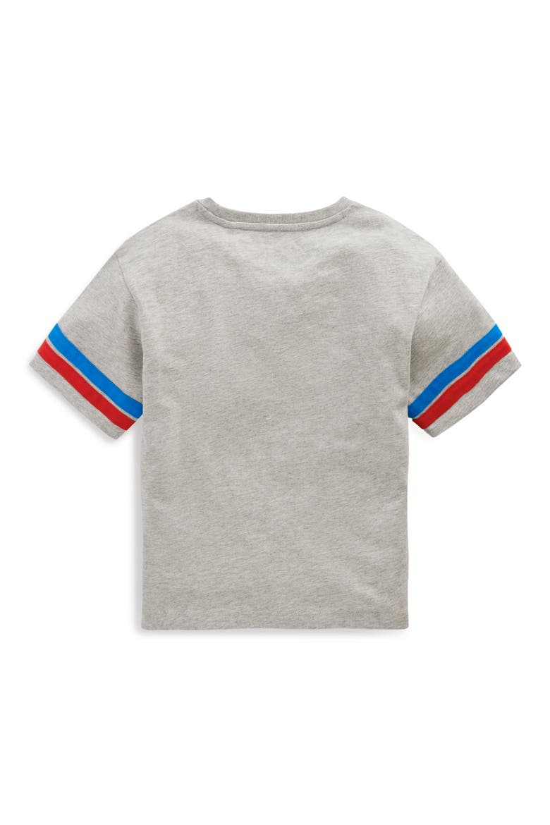 Kids' Firetruck Graphic T-Shirt, Alternate, color, GREY MARL FIRETRUCK