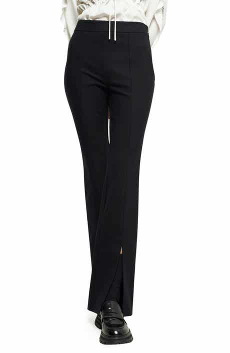 Derek Lam 10 Crosby Lucia High Waist Slit Front Flare Pants