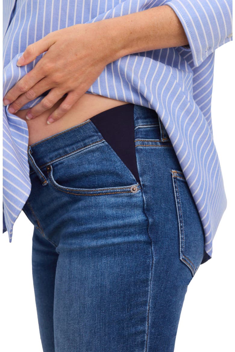 The Slim Maternity Jean, Alternate, color, Indigo