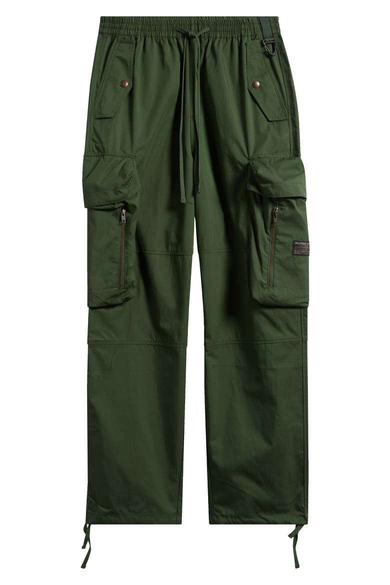 Mantra Cotton Blend Cargo Pants, Alternate, color, BLACK FOREST