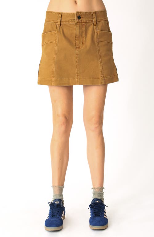 Electric & Rose Dion Utility Miniskirt in Saffron 