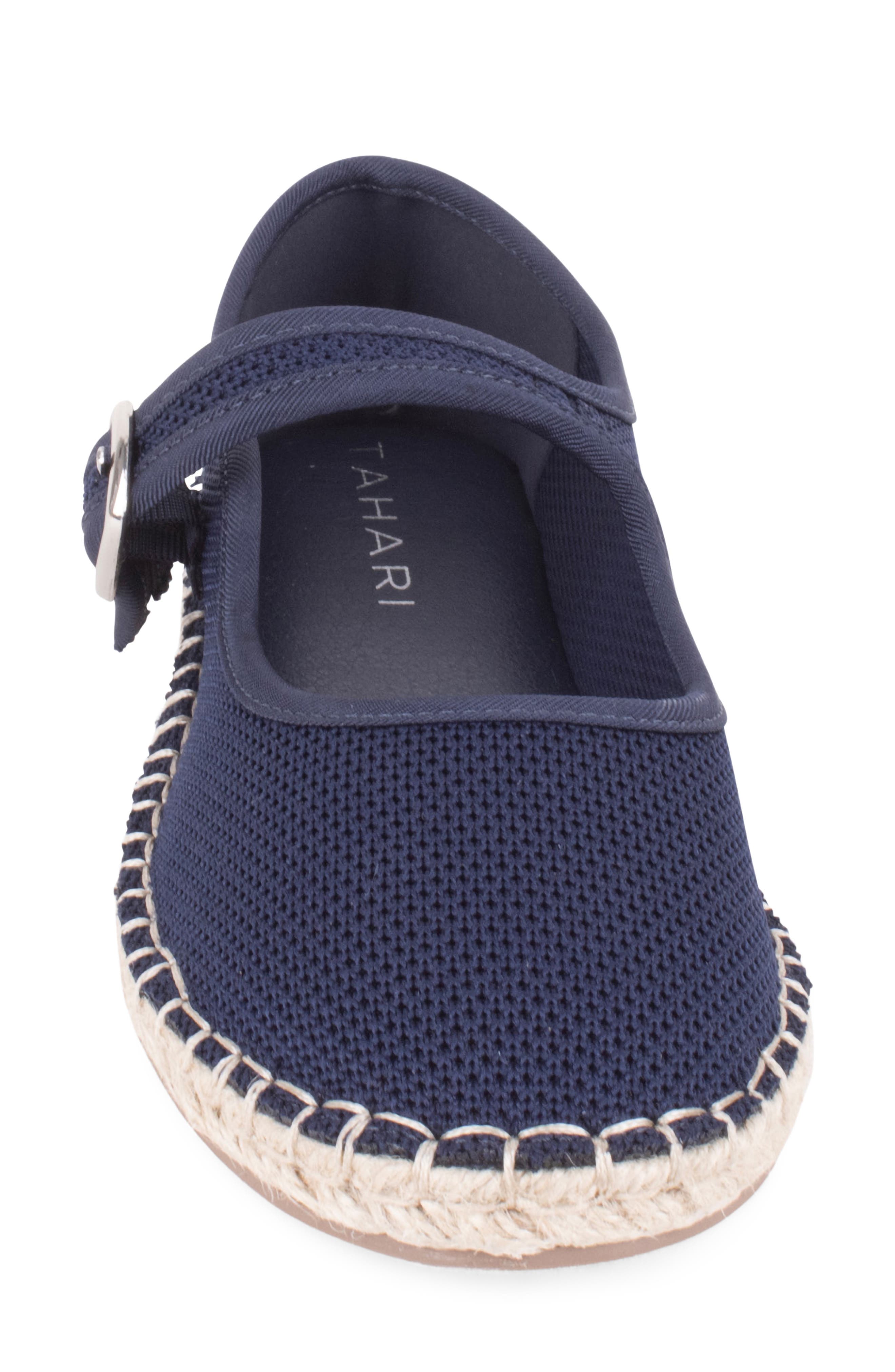Willow Esapdrille Mary Jane Flat, Alternate, color, NAVY