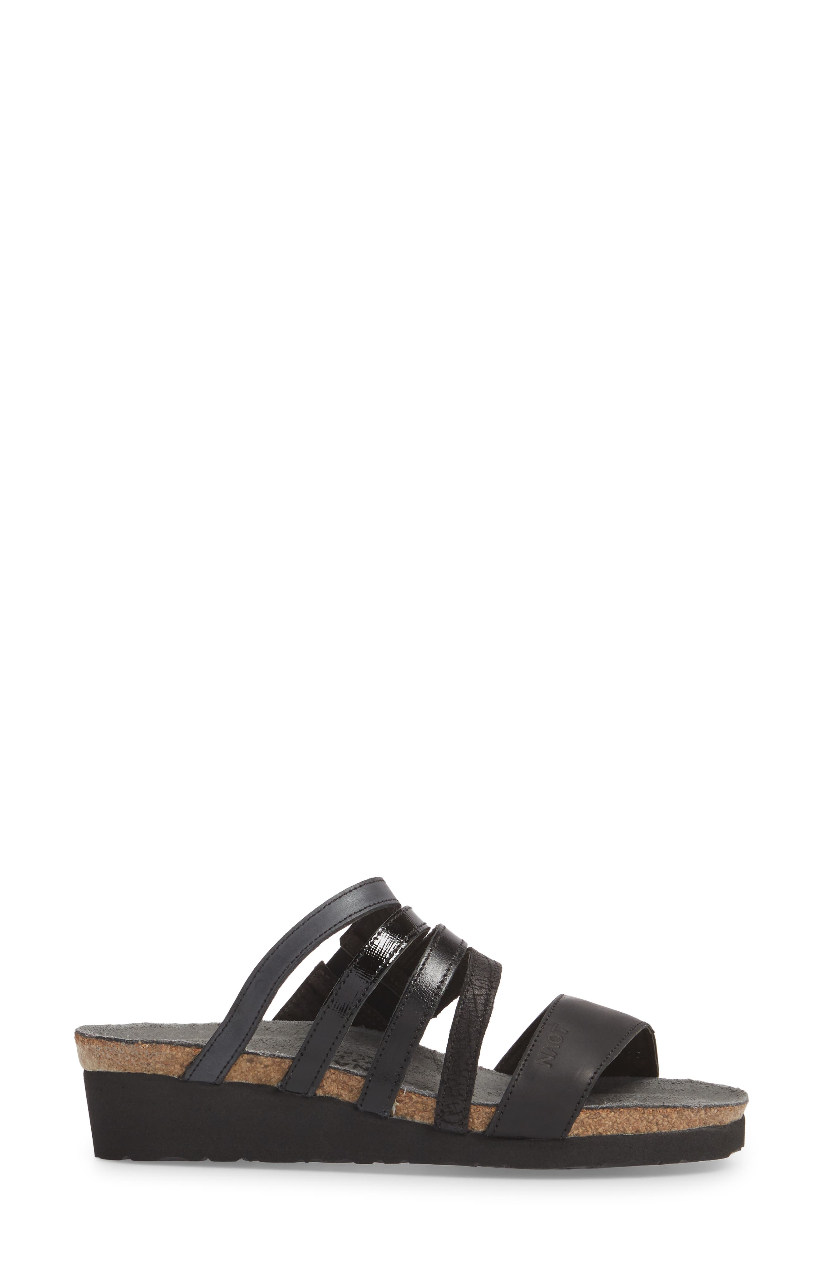 Naot Peyton Slide Sandal, Alternate, color, 