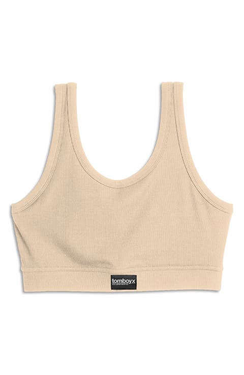 Essentials Rib Sports Bra (Regular & Plus)