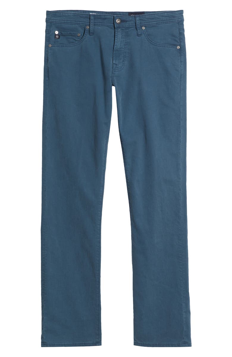 AG Protégé Italian Light Bedford Straight Leg Pants, Alternate, color, Sulfur Pier Blue
