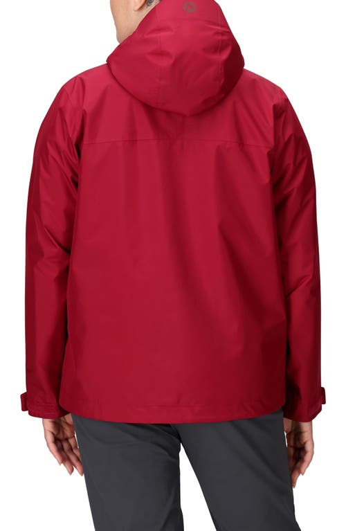 Marmot Minimalist Pertex® Waterproof Hooded Jacket In Red