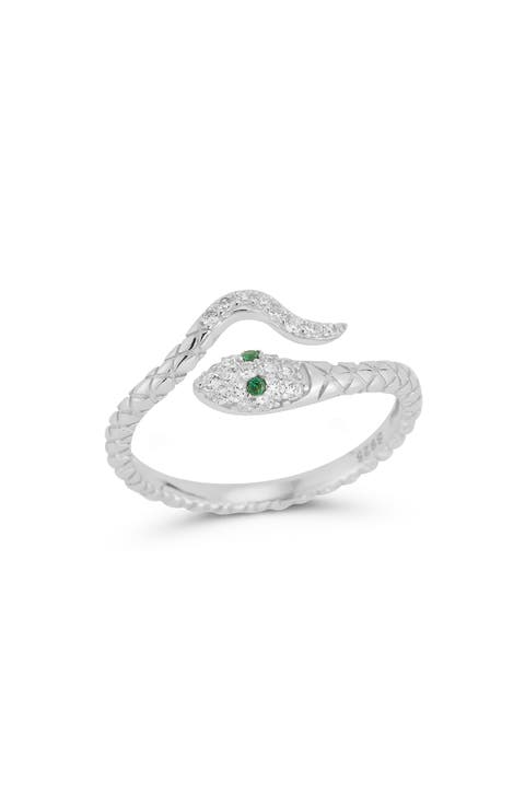 Sterling Silver Snake Ring