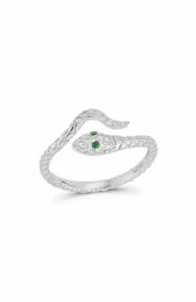 GLAZE JEWELRY Sterling Silver Snake Ring