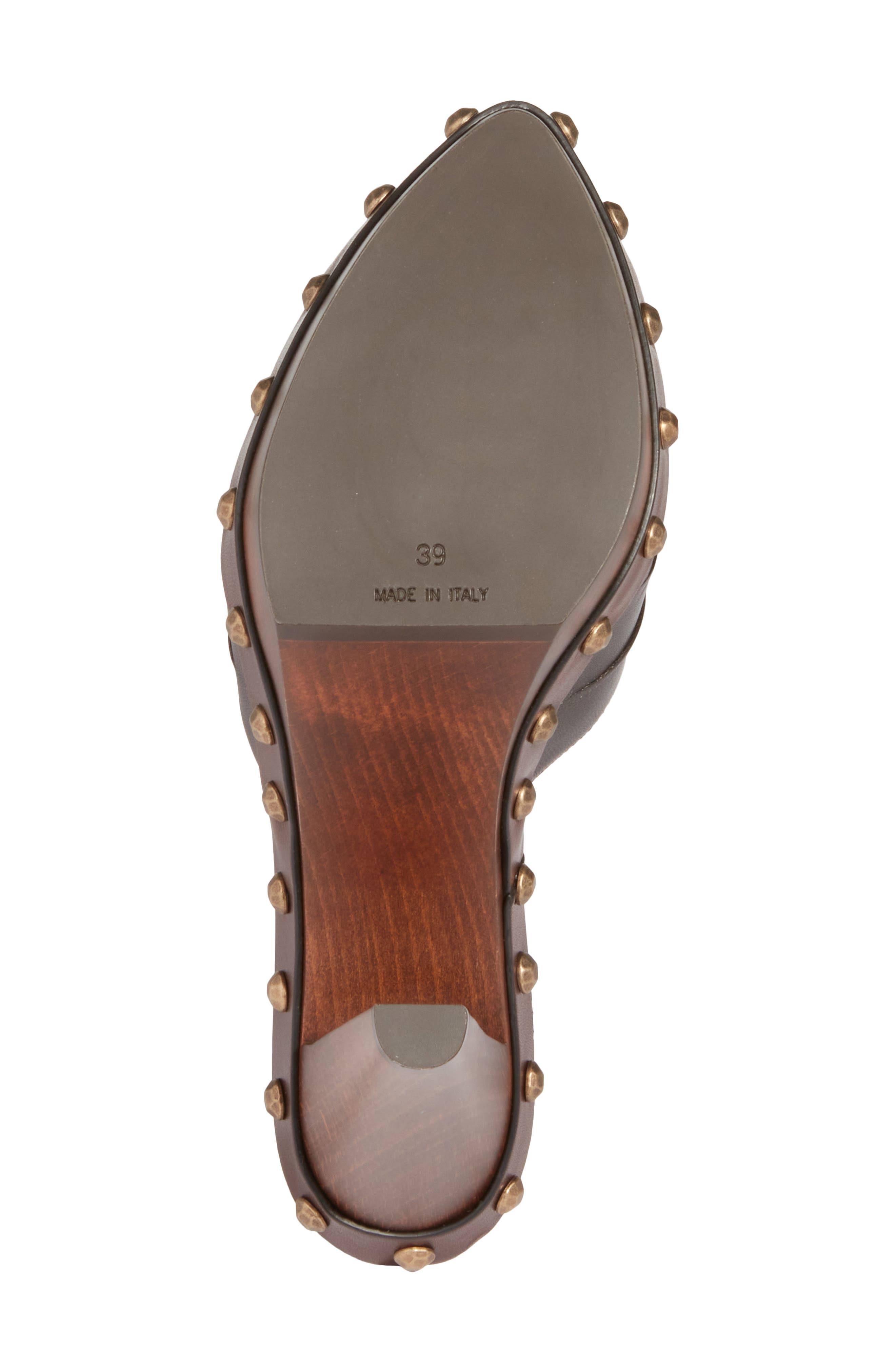 Babylone Clog Sandal, Alternate, color, BROWN