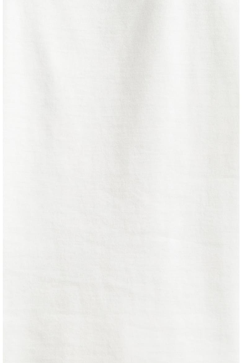 Gathered Cuff Cotton Jersey T-Shirt, Alternate, color, WHITE