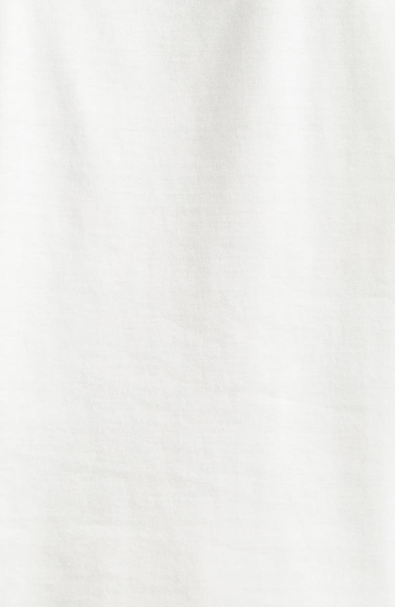 Lafayette 148 New York Gathered Cuff Cotton Jersey T-Shirt, Alternate, color, White