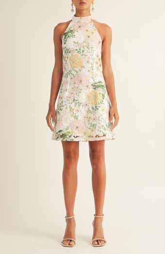 Arose Studio Tatiana Floral Lace Minidress