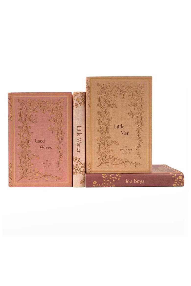Little Women Book Set, Alternate, color, Blush