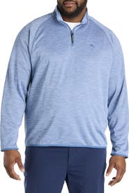 Tommy Bahama Big & Tall Palm Pro 1/4-Zip Pullover