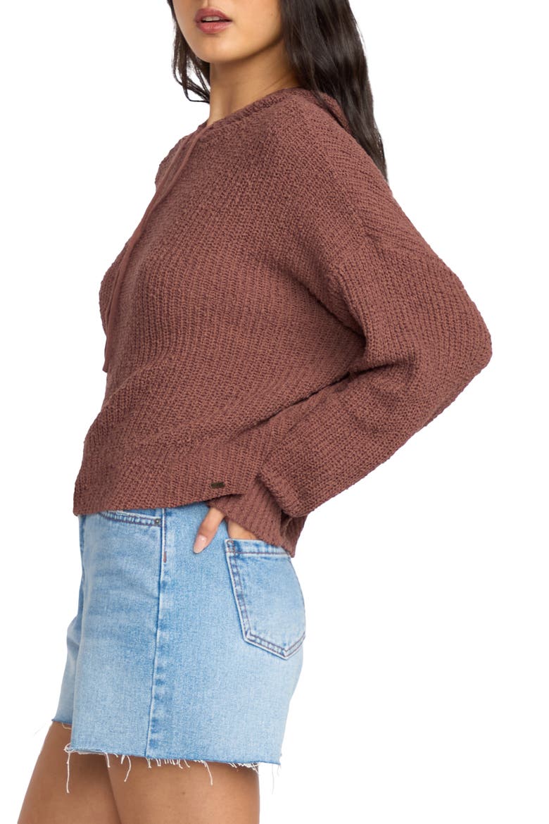 Hot Beachin' Hooded Sweater, Alternate, color, ESPRESSO BROWN