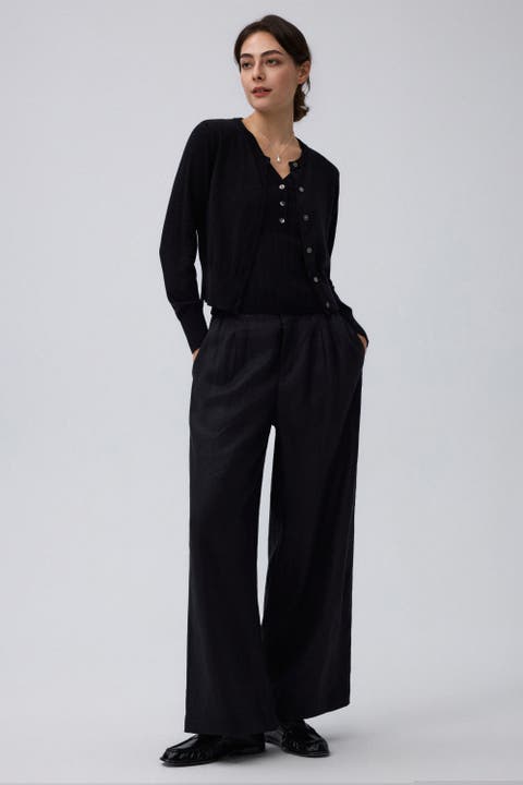 Hemp High Rise Pants