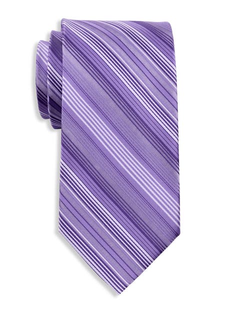Big & Tall Futuristic Striped Tie