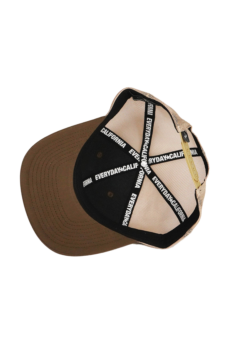19th Street Snapback Hat, Alternate, color, Brown / Khaki