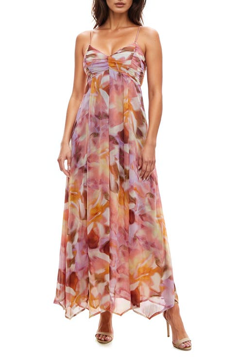 Chiffon Halter Maxi Sundress
