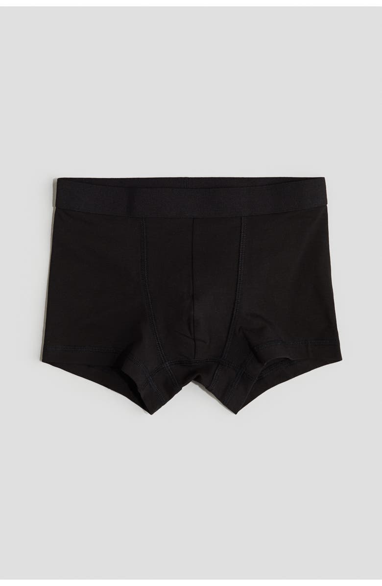 H&M 10-pack Cotton Trunks, Alternate, color, Black