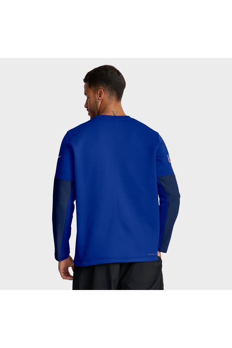 Men's Nike Royal Buffalo Bills Sideline Coach Therma-FIT Long Sleeve T-Shirt, Alternate, color, Royal