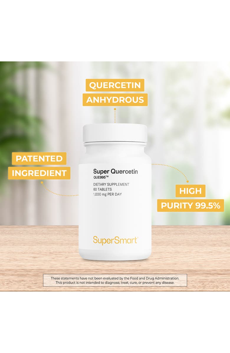 SuperSmart Super Quercetin 1000mg, Alternate, color, NO COLOR