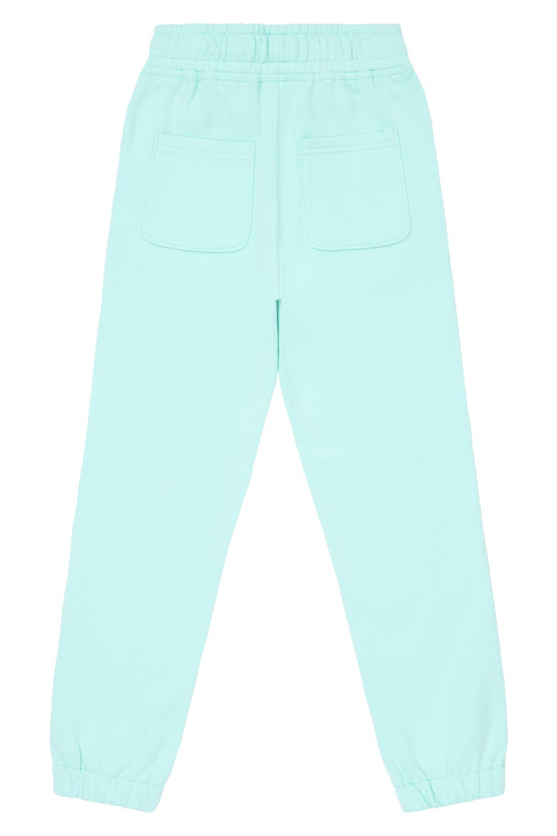 Kids' Ewan Cotton Sweatpants, Alternate, color, TURQUOISE PLANETARY RTA