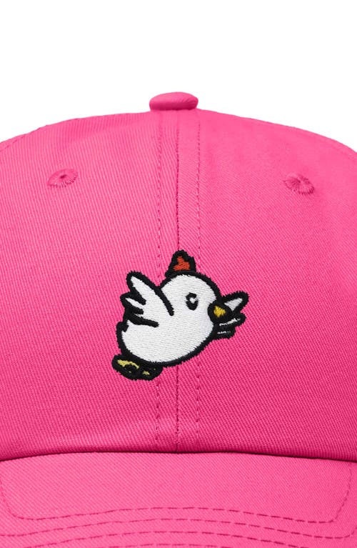 DALIX DALIX CHICKEN EMBROIDERED COTTON CAP 