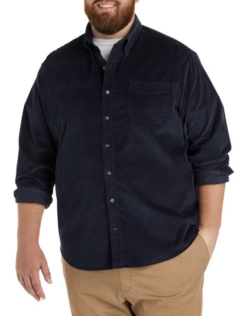 Big & Tall Corduroy Sport Shirt