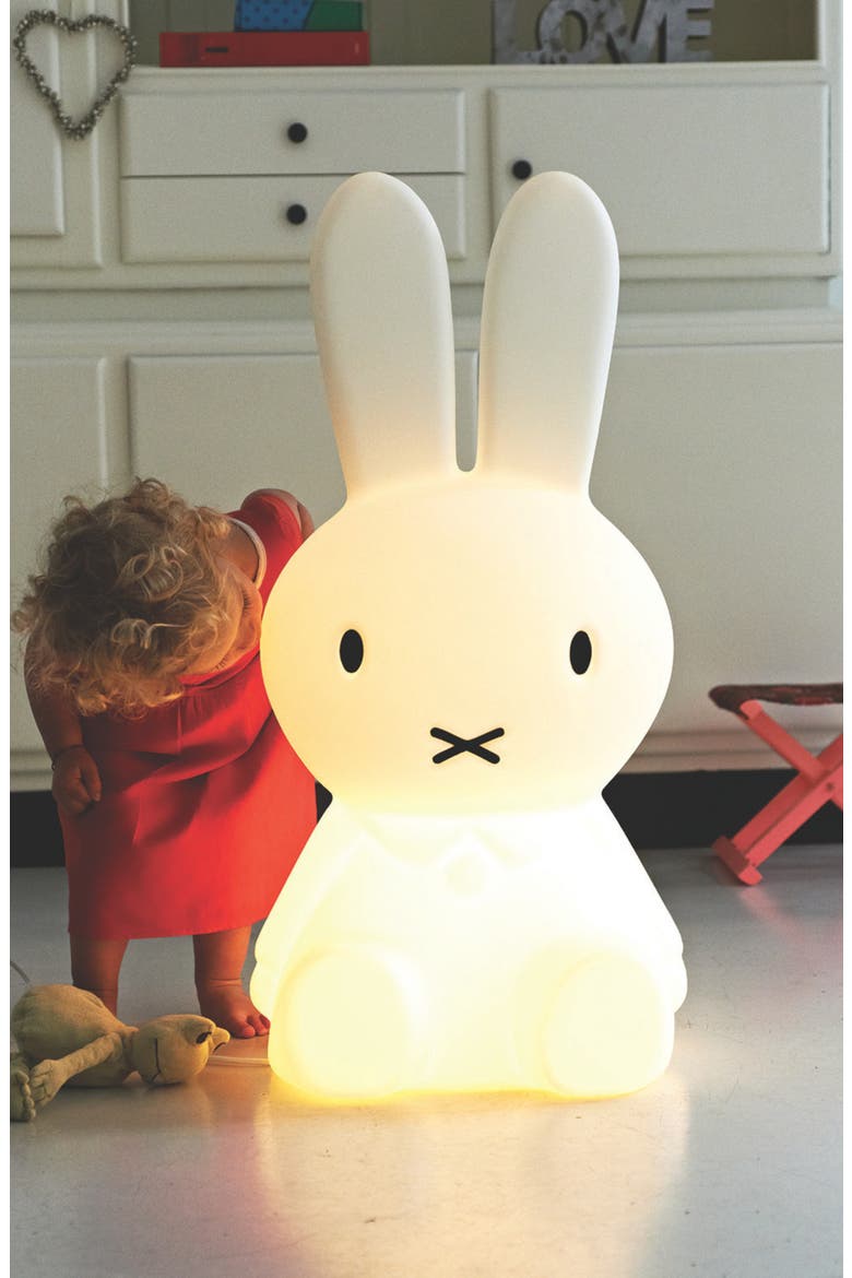 Kids' Miffy High Light Floor Lamp, Alternate, color, WHITE