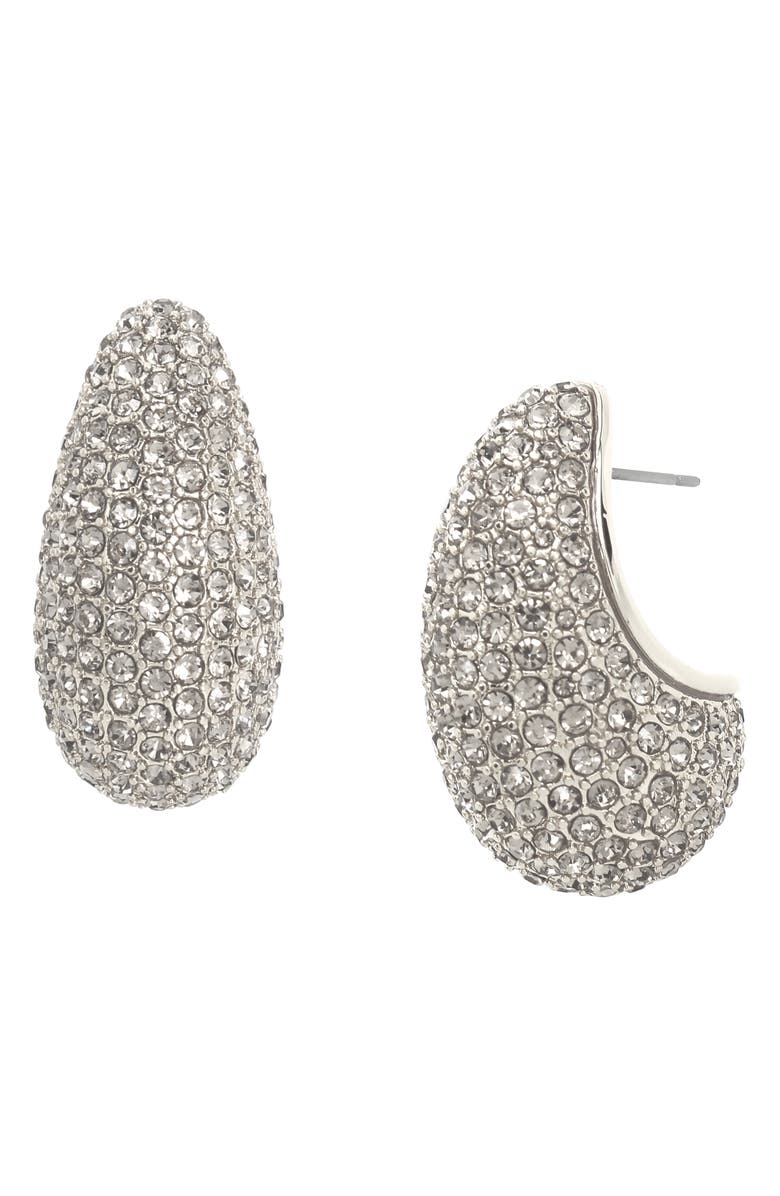 Kurt Geiger London Crystal Pavé Dome Drop Earrings, Alternate, color, 