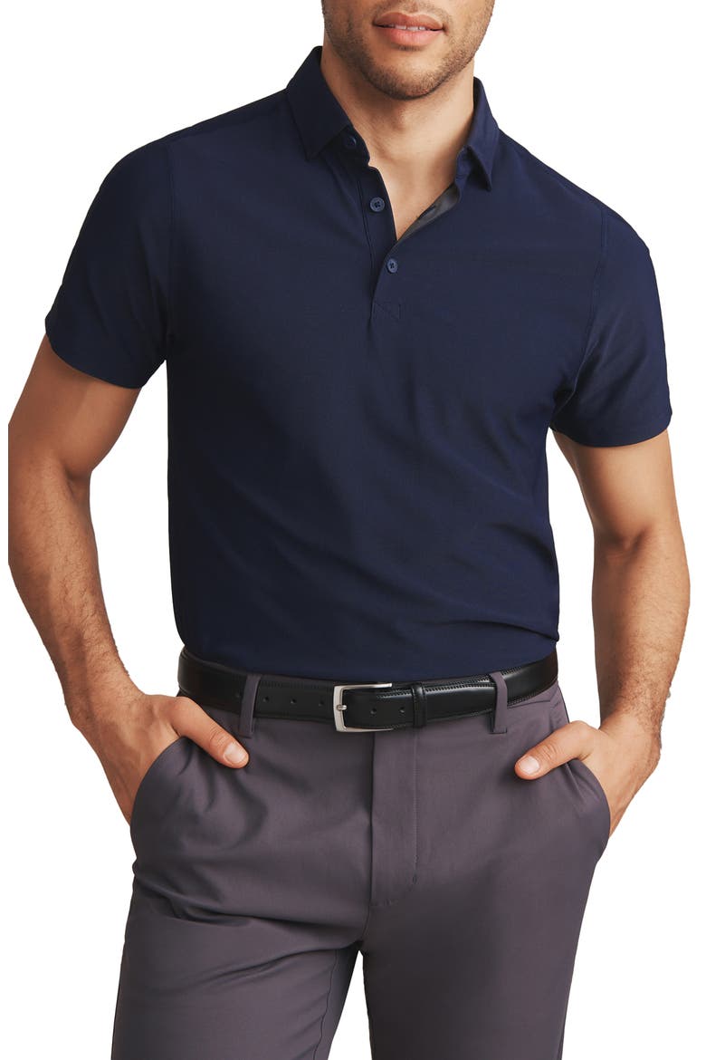 Regatta Piqué Performance Polo, Main, color, TRUE NAVY