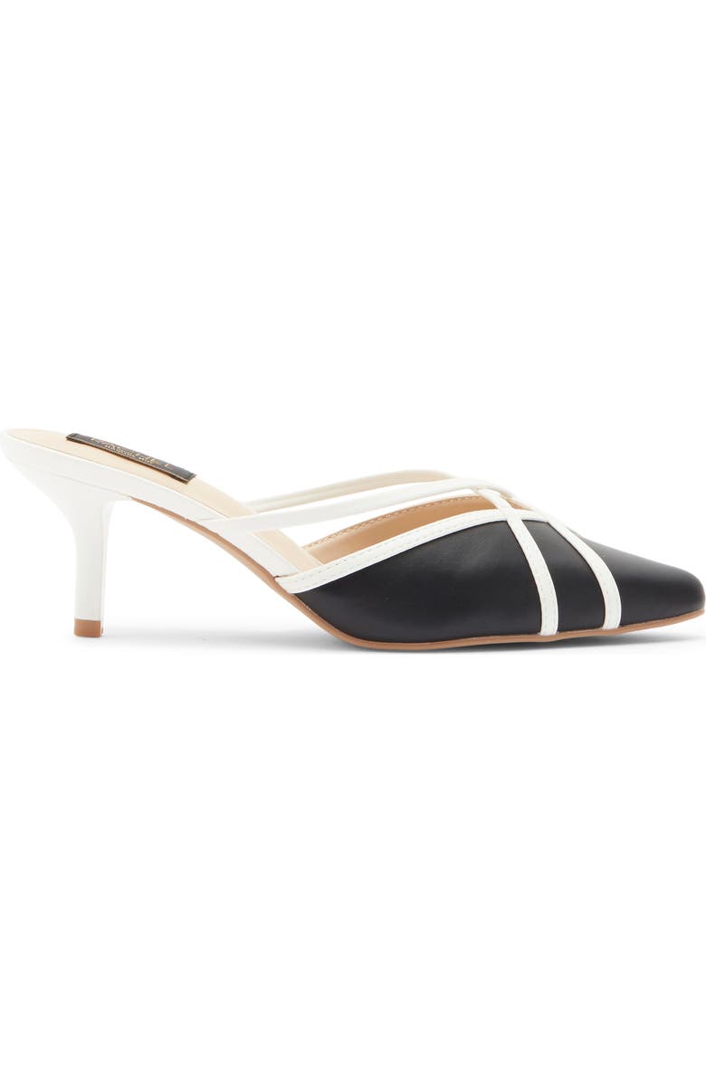 RACHEL Rachel Roy Emelia Mule, Alternate, color, Black/ White