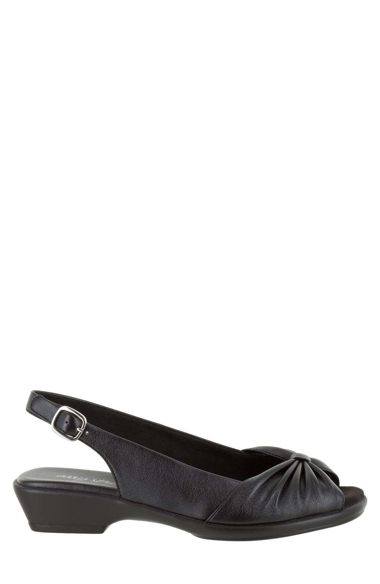 EASY STREET Fantasia Slingback Pump, Alternate, color, Black