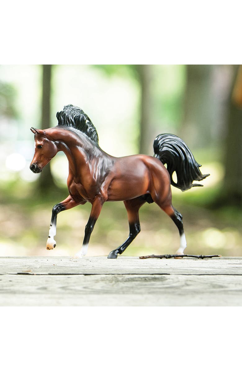 Breyer Horses The Freedom Series Mahogany Bay Arabian, Alternate, color, Brown