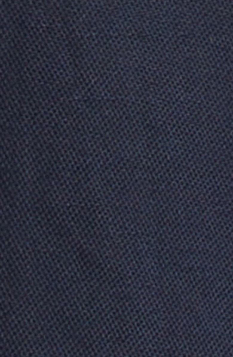 Maison Margiela Pleated Crop Barathea Straight Leg Pants, Alternate, color, Blue