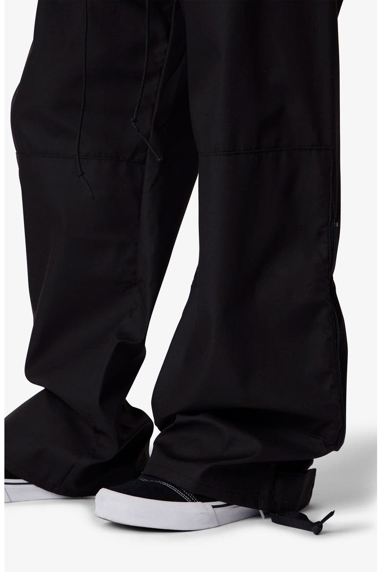 Baggy Military Pants, Alternate, color, BLACK