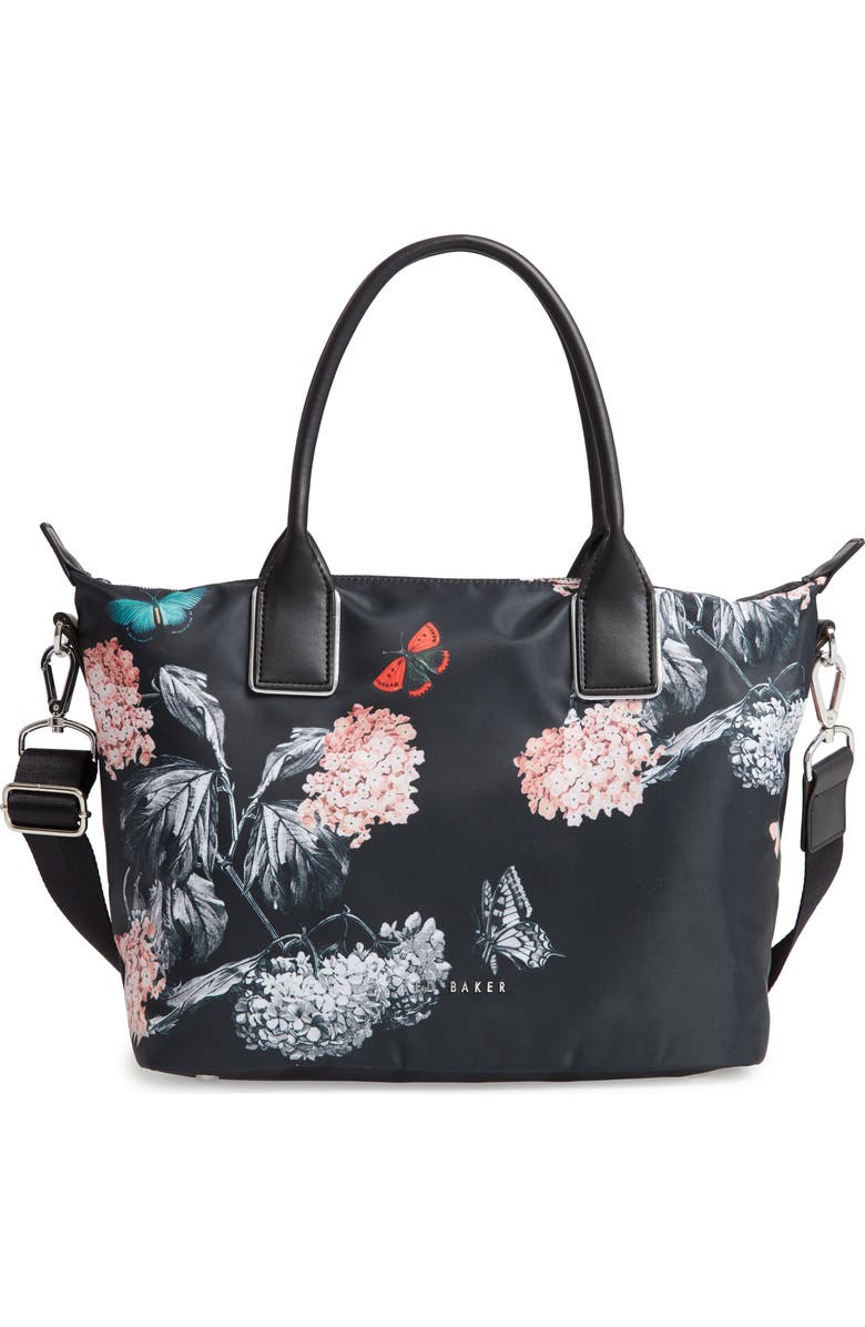 Ted Baker London Small Margey Narrnia Print Tote, Main, color,