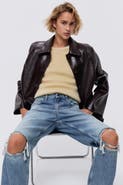 H&M Straight High Jeans