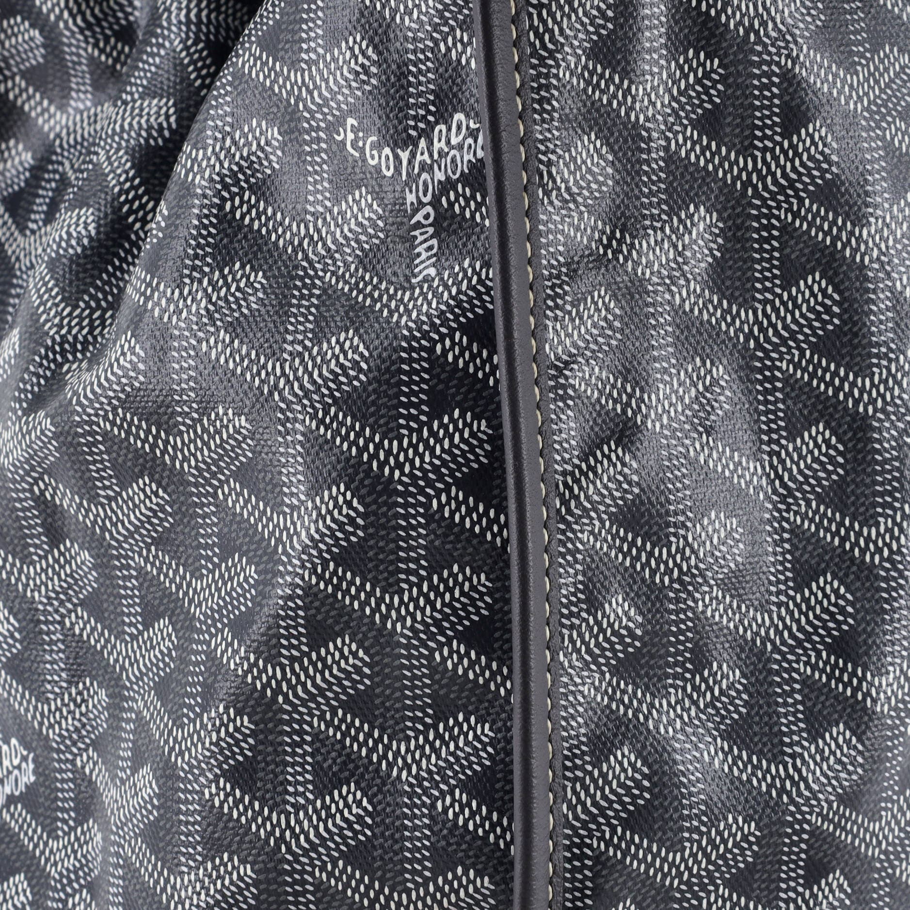 Pre-Owned Goyard Saint Leger Briefcase Backpack Coated Canvas, Alternate, color, 