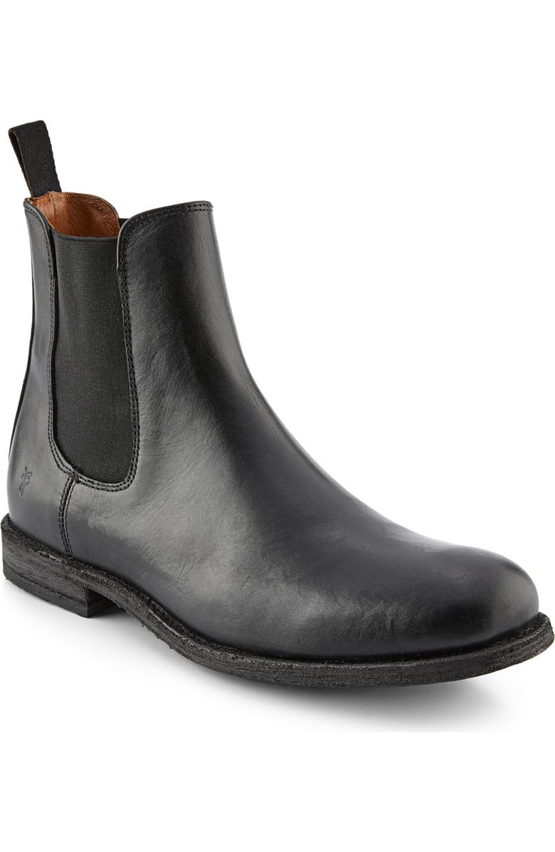 Frye Tyler Chelsea Boot, Main, color, Black