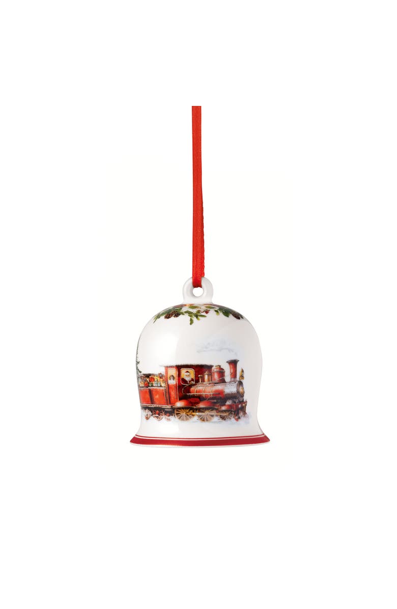 Villeroy & Boch Annual Christmas Edition Bell Ornament 2025, Main, color, Multi