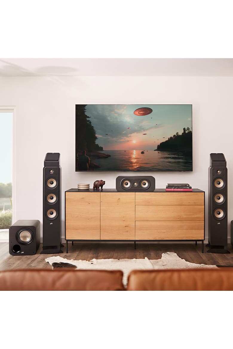 ES8 8" Signature Elite Subwoofer, Alternate, color, Black