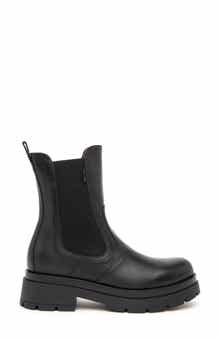 NeroGiardini Faux Fur Lined Chelsea Boot