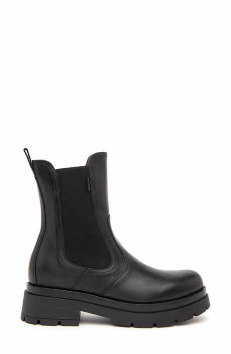 Faux Fur Lined Chelsea Boot